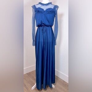 1970s Era Prom Dress